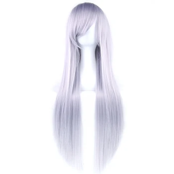Soowee 32inch Long Straight Synthetic Hair Gray Red Cosplay Wigs Heat Resistant Fiber Party Hair Wig Hair Accessories
Soowee 32inch Long Straight Synthetic Hair Gray Red Cosplay Wigs Heat Resistant Fiber Party Hair Wig Hair Accessories