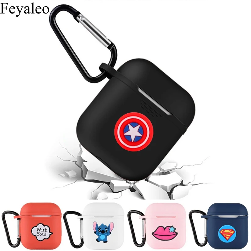 Air Pod Cartoon Cases For Airpod Soft Silicone Cover Portable Earphone Bluetooth Accessories For Apple Airpods Headphone Cover
Air Pod Cartoon Cases For Airpod Soft Silicone Cover Portable Earphone Bluetooth Accessories For Apple Airpods Headphone Cover