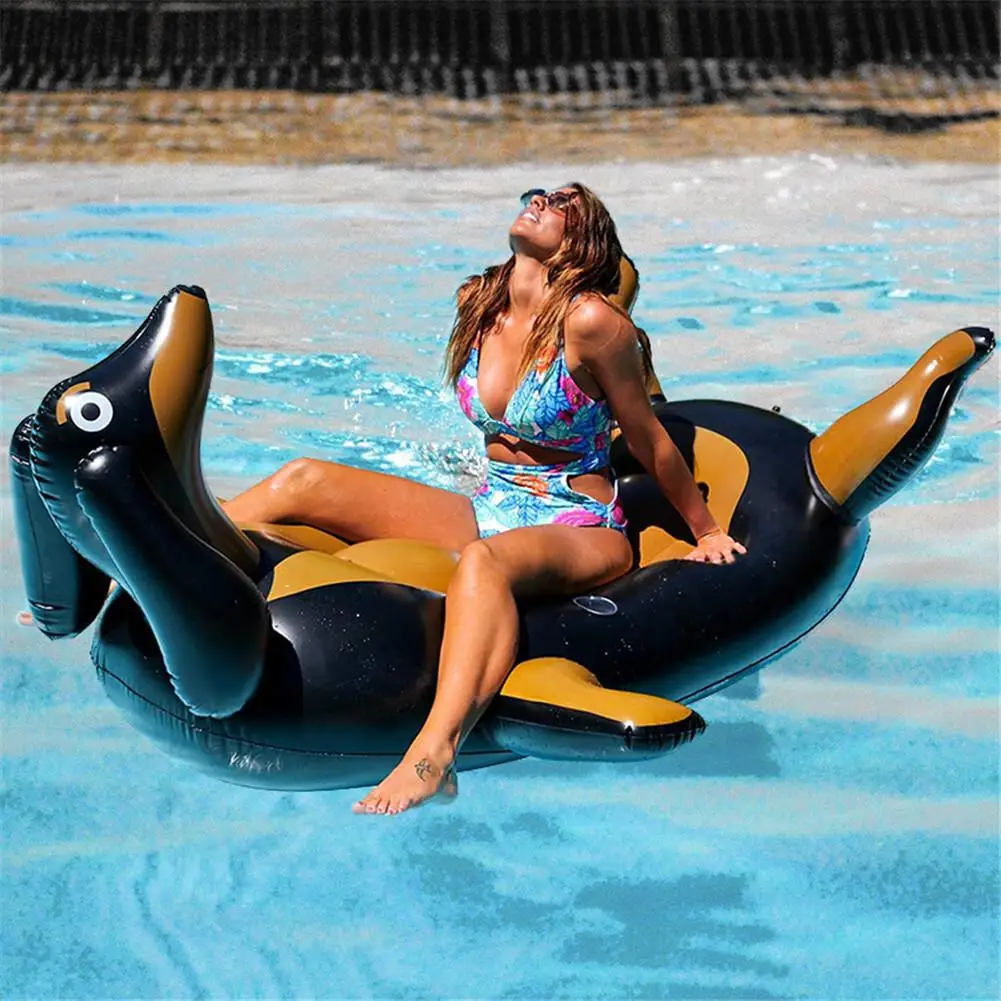 Large Thicken Inflatable Dachshund Shape Floating Row Ride-ons Summer Outdoor Women Water Playing Air Mattresses Rafts Toy
Large Thicken Inflatable Dachshund Shape Floating Row Ride-ons Summer Outdoor Women Water Playing Air Mattresses Rafts Toy