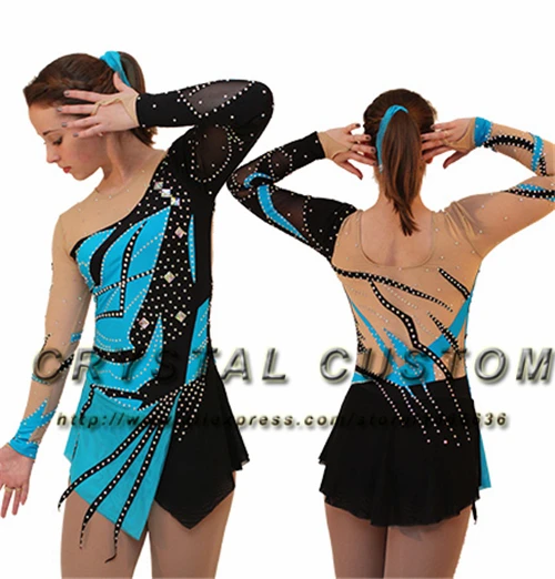 Custom Figure Skating Dress For Competition Fashion New Brand Ice Children DR3553 | Тематическая одежда и униформа