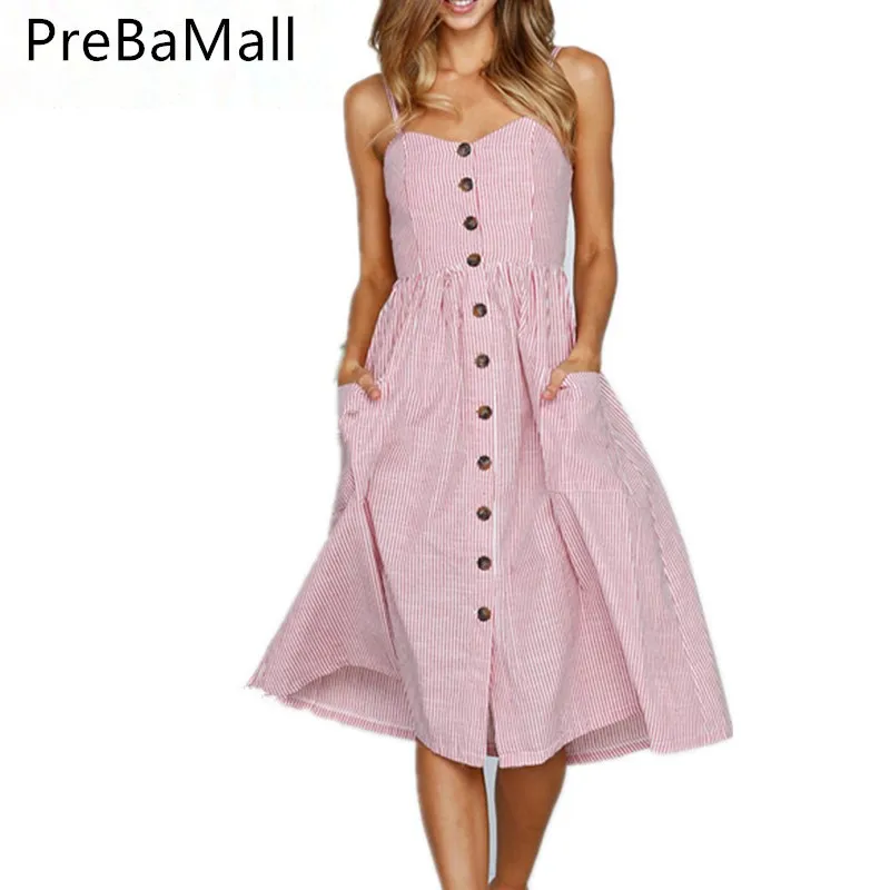 Elegant Summer Dress Women Button Decorated Dress Off-shoulder Party Beach Sundress Boho Spaghetti Long Dresses Vestido C38
Elegant Summer Dress Women Button Decorated Dress Off-shoulder Party Beach Sundress Boho Spaghetti Long Dresses Vestido C38
