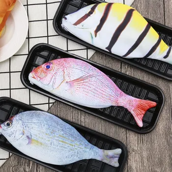 Creative Personality Imitation Fish Pencil Cases Creative Fabric Vivid Fishes Pencil Case Box Stationery School hot
Creative Personality Imitation Fish Pencil Cases Creative Fabric Vivid Fishes Pencil Case Box Stationery School hot