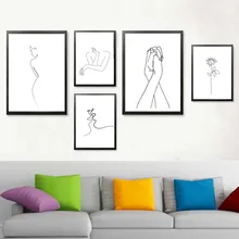 Women Body Prints And Poster Flowers Hands Simple Line Wall Picture Canvas Painting For Living Room BedRoom Home Decor No Frame 
Women Body Prints And Poster Flowers Hands Simple Line Wall Picture Canvas Painting For Living Room BedRoom Home Decor No Frame