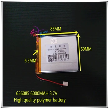 3.7V 6000mAH 656085 (polymer lithium ion / Li-ion battery) for tablet pc MOBILE POWER BANK GPS cell phone speaker
3.7V 6000mAH 656085 (polymer lithium ion / Li-ion battery) for tablet pc MOBILE POWER BANK GPS cell phone speaker