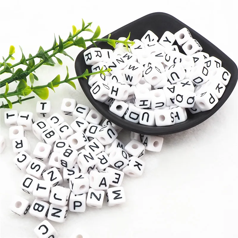 Chenkai 500pcs 10mm White Plastic Letter Beads DIY Square Acrylic Alphabet Baby Pacifier Dummy Jewelry Nursing Toy Cube Bead
Chenkai 500pcs 10mm White Plastic Letter Beads DIY Square Acrylic Alphabet Baby Pacifier Dummy Jewelry Nursing Toy Cube Bead