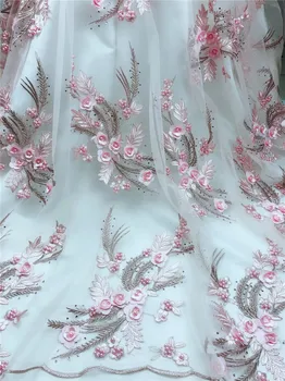 High quality 3D flowers JRB-10605 hot sale embroidery mesh fabric with leaser flowers nigerian tulle lace fabric with beads
High quality 3D flowers JRB-10605 hot sale embroidery mesh fabric with leaser flowers nigerian tulle lace fabric with beads