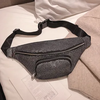 Women Bags 2019 New Fashion Neutral Outdoor Zipper Sequin Messenger Sport Chest Bag Waist Pack High Quality Shoulder Bags
Women Bags 2019 New Fashion Neutral Outdoor Zipper Sequin Messenger Sport Chest Bag Waist Pack High Quality Shoulder Bags