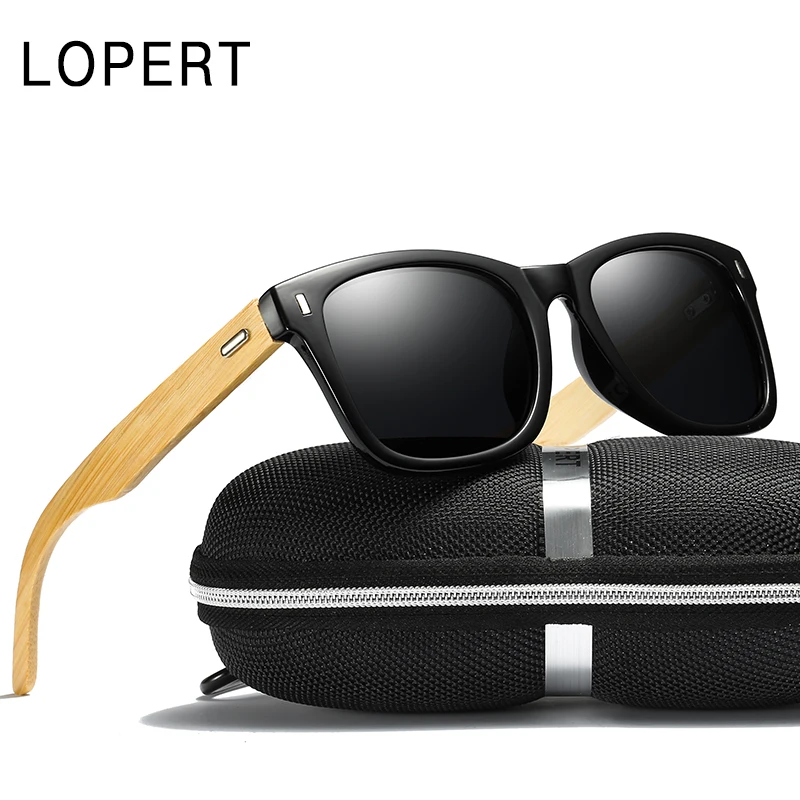 LOPERT Polarized Fashion Square Wood Sunglasses Men Bamboo Glasses Women Brand Design Mirror Sun Glasses de sol UV400
LOPERT Polarized Fashion Square Wood Sunglasses Men Bamboo Glasses Women Brand Design Mirror Sun Glasses de sol UV400