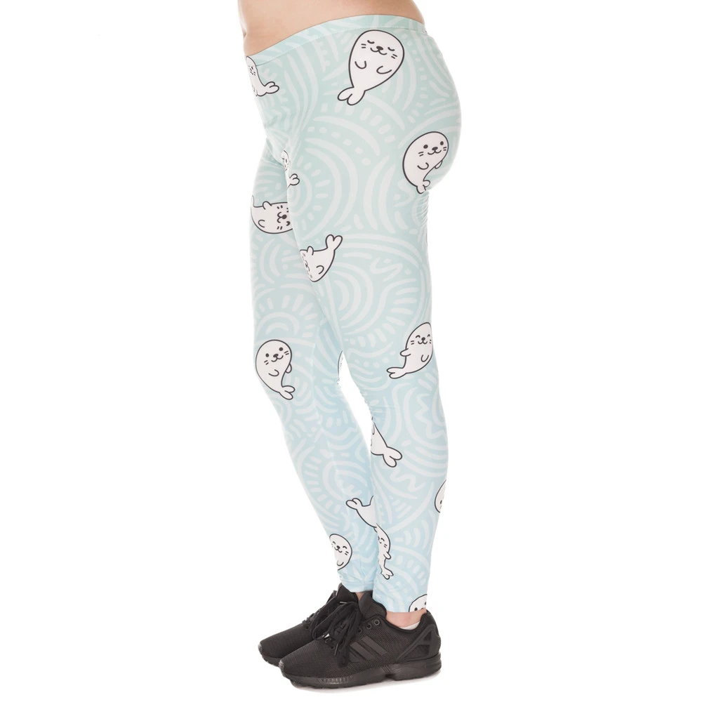 Hot Sales Large Size Leggings Little Sea Lion Printed High Waist Leggins Plus Size Trousers Stretch Pants For Plump Women
Hot Sales Large Size Leggings Little Sea Lion Printed High Waist Leggins Plus Size Trousers Stretch Pants For Plump Women