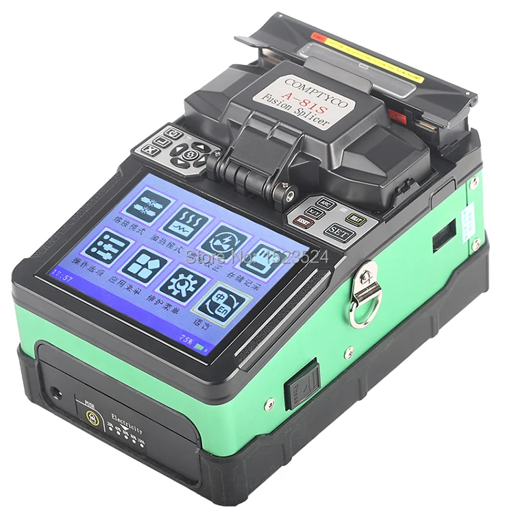 Free Shipping A-81S Green Fully Automatic Fusion Splicer Machine Fiber Optic Fusion Splicer Fiber Optic Splicing Machine
Free Shipping A-81S Green Fully Automatic Fusion Splicer Machine Fiber Optic Fusion Splicer Fiber Optic Splicing Machine