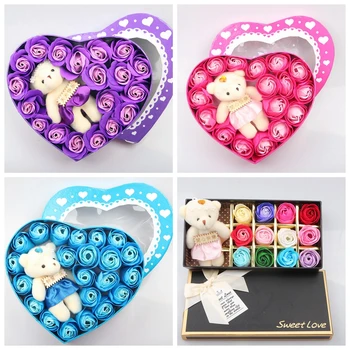 Rose Soap Flower Gift Box Valentine's Day Company Event Gifts Wedding Birthday Gifts
Rose Soap Flower Gift Box Valentine's Day Company Event Gifts Wedding Birthday Gifts