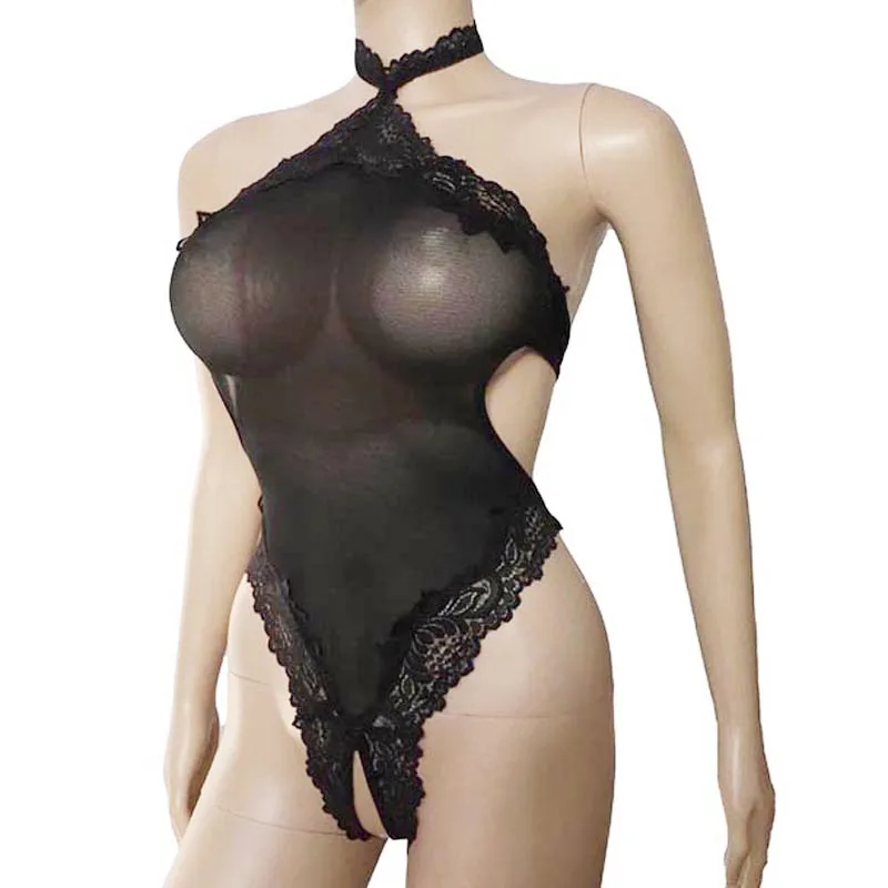Sexy hot erotic halter open crotch open bottom hollow out badysuit tuansparent lace night teddy valentines day lingerie
Sexy hot erotic halter open crotch open bottom hollow out badysuit tuansparent lace night teddy valentines day lingerie