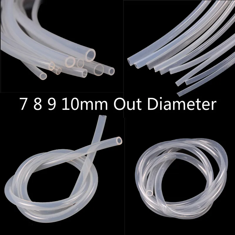 1Meter Food Grade Transparent Silicone Rubber Hose Flexible Silicone Tube Air Pump Line For Fish 5x7mm 5x8mm 6x8mm 6x9mm 8x10mm
1Meter Food Grade Transparent Silicone Rubber Hose Flexible Silicone Tube Air Pump Line For Fish 5x7mm 5x8mm 6x8mm 6x9mm 8x10mm