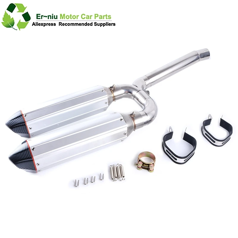 FZ6S FZ6N Motorcycle Carbon Fiber Exhaust Muffler pipe Connecting pipe + Exhaust Full System Slip-on For yamaha FZ-6N FZ-6S FZ6
FZ6S FZ6N Motorcycle Carbon Fiber Exhaust Muffler pipe Connecting pipe + Exhaust Full System Slip-on For yamaha FZ-6N FZ-6S FZ6