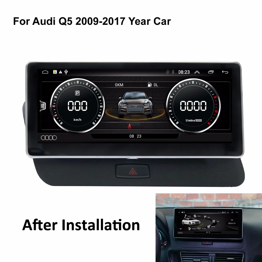 COIKA Android 8.1 System Car Head Unit GPS For Audi Q5 2009-2017 Google SWC BT WIFI Multimedia Player 2+32G RAM IPS Touch Screen
COIKA Android 8.1 System Car Head Unit GPS For Audi Q5 2009-2017 Google SWC BT WIFI Multimedia Player 2+32G RAM IPS Touch Screen