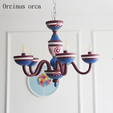 American cartoon creative shield chandelier boy bedroom children's room lights modern LED color chandelier free shipping
American cartoon creative shield chandelier boy bedroom children's room lights modern LED color chandelier free shipping