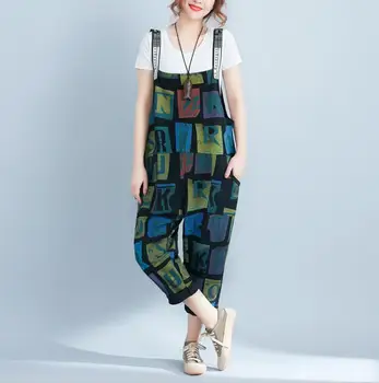 2019 spring autumn new fashion print women thin Jumpsuits loose big size casual style Ankle-Length Pants female Rompers gx1244
2019 spring autumn new fashion print women thin Jumpsuits loose big size casual style Ankle-Length Pants female Rompers gx1244