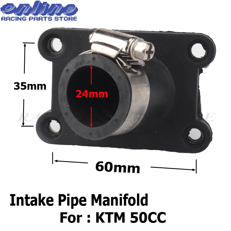 Motorcycle Intake Pipe Mainfold Boot For KTM SX 50 MALAGUTI LEM 50cc 60cc 2001-2008 50SX Mini Adventure Bike
Motorcycle Intake Pipe Mainfold Boot For KTM SX 50 MALAGUTI LEM 50cc 60cc 2001-2008 50SX Mini Adventure Bike