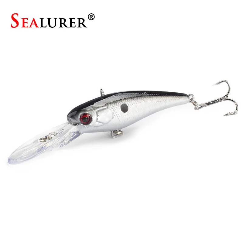SEALURER 9cm8g Minnow Crankbait Hard Bait Tight Wobble Floating Depth Water 1pcs Wobblers fishing lure
SEALURER 9cm8g Minnow Crankbait Hard Bait Tight Wobble Floating Depth Water 1pcs Wobblers fishing lure