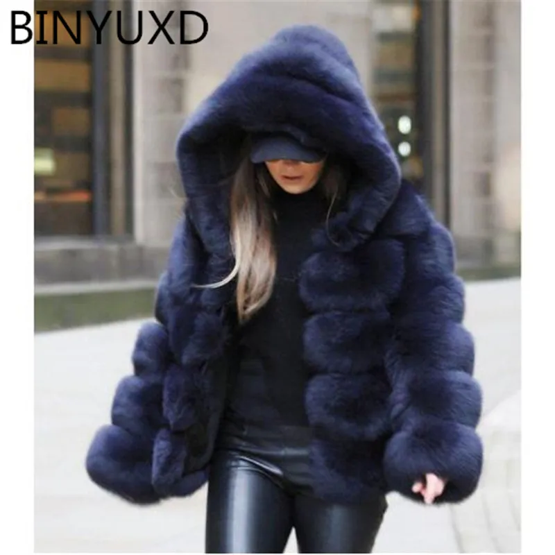 BINYUXD NEW Winter jacke Thick Warm Faux Fur Coa Women Mink Coats Winter Hooded New Faux Fur Jacket Warm Thick Outerwear Jacket
BINYUXD NEW Winter jacke Thick Warm Faux Fur Coa Women Mink Coats Winter Hooded New Faux Fur Jacket Warm Thick Outerwear Jacket