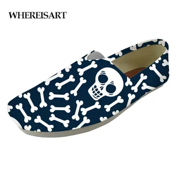 WHEREISART Vintage Style Men Print Flat Casual Shoes Men Loafers Shoes Men Lazy Shoes Students Halloween Skeleton Slacker Shoes
WHEREISART Vintage Style Men Print Flat Casual Shoes Men Loafers Shoes Men Lazy Shoes Students Halloween Skeleton Slacker Shoes