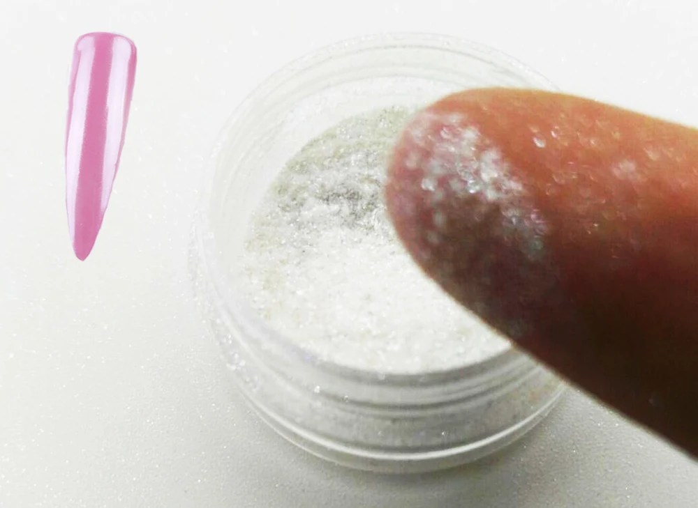 Crystal White Pearl Pigment Fine Pearlescent Powder Sparkling 1 Box Diamond Pearl Mermaid Powder 1g /jar +1 pcs sponge brush
Crystal White Pearl Pigment Fine Pearlescent Powder Sparkling 1 Box Diamond Pearl Mermaid Powder 1g /jar +1 pcs sponge brush
