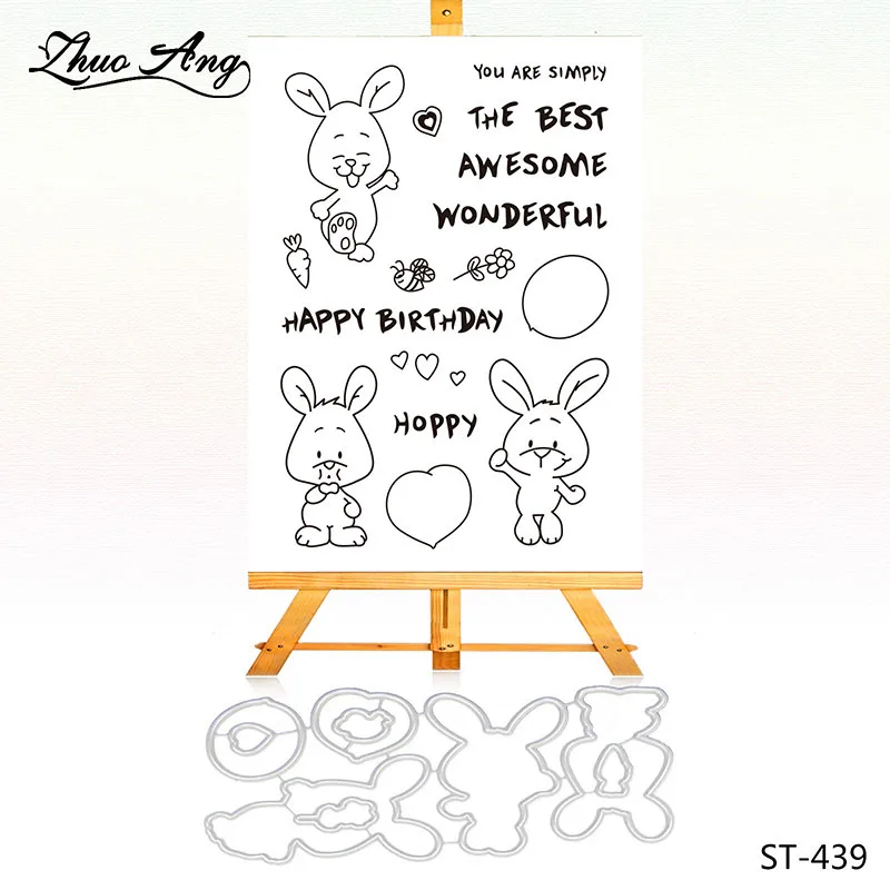 Zhuoang Clear Stamps / Silicone Seals and cutting dies for DIY scrapbooking photo album die cutter STCD-439
Zhuoang Clear Stamps / Silicone Seals and cutting dies for DIY scrapbooking photo album die cutter STCD-439