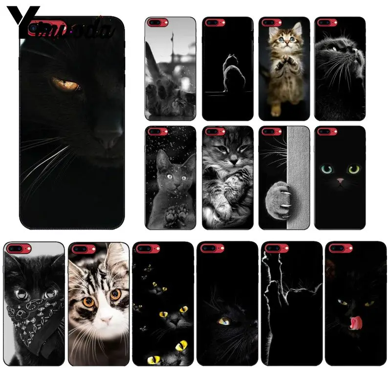 Yinuoda Black Cat Watch Eyes Black TPU Soft Silicone Phone Cover for Apple iPhone 8 7 6 6S Plus X XS MAX 5 5S SE XR Cellphones
Yinuoda Black Cat Watch Eyes Black TPU Soft Silicone Phone Cover for Apple iPhone 8 7 6 6S Plus X XS MAX 5 5S SE XR Cellphones