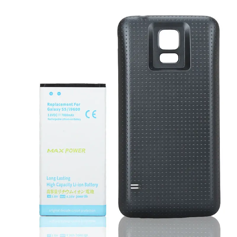 7000mAh Phone Replacement Extended Backup Battery + Blue Back Cover Case for Samsung Galaxy S5 i9600 Phone Lithium Ion batteria
7000mAh Phone Replacement Extended Backup Battery + Blue Back Cover Case for Samsung Galaxy S5 i9600 Phone Lithium Ion batteria