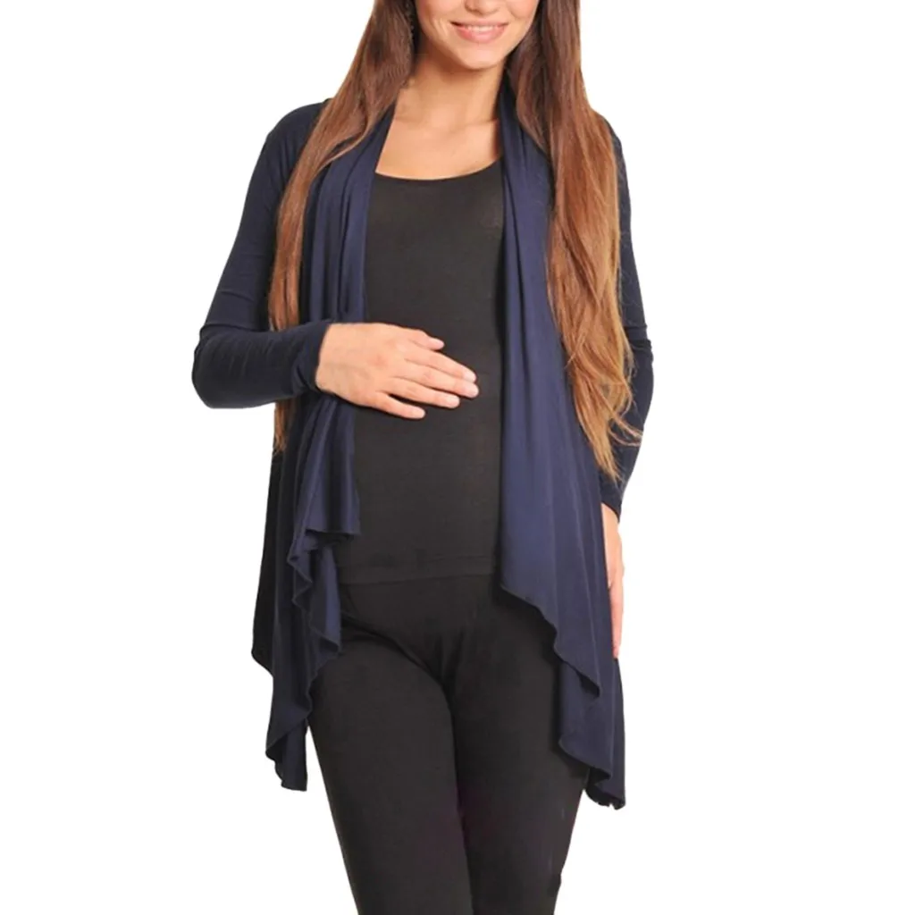MUQGEW Women's Maternity Spring Coat Solid Color Long Sleeve Shrug Jacket Tops 2019 Maternal Pregnancy Clothes Cardigan Coat
MUQGEW Women's Maternity Spring Coat Solid Color Long Sleeve Shrug Jacket Tops 2019 Maternal Pregnancy Clothes Cardigan Coat