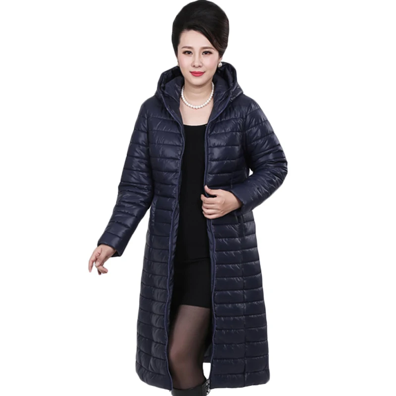 2018 6XL Plus Size Middle-Aged Ladies Long Autumn Winter Warm Coat Women Light Thin Jacket Women's Portable Mother Parka XH694
2018 6XL Plus Size Middle-Aged Ladies Long Autumn Winter Warm Coat Women Light Thin Jacket Women's Portable Mother Parka XH694