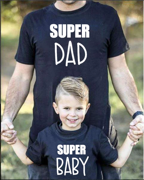 Super Dad and Super Baby Family Matching Clothes Best Friend Tshirt Letter Printed T Shirt Family Look Son Dad Daughter Matching
Super Dad and Super Baby Family Matching Clothes Best Friend Tshirt Letter Printed T Shirt Family Look Son Dad Daughter Matching