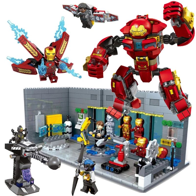 Legoings Marvel Super Heroes Avengers: Infinity War The Hulkbuster Smash-up Batman Iron Man Building Brick Toys For Children
Legoings Marvel Super Heroes Avengers: Infinity War The Hulkbuster Smash-up Batman Iron Man Building Brick Toys For Children