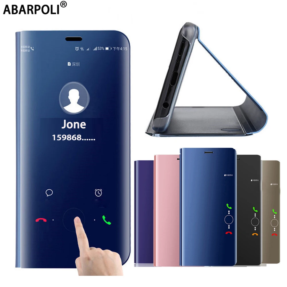 Mirror Flip Case for Huawei Honor 10 8 9 Lite Honor 9i V10 Note 10 Y9 2018 Stand Cover on Honor 20 Vova 3 3e 4 5 5i P Smart 2019
Mirror Flip Case for Huawei Honor 10 8 9 Lite Honor 9i V10 Note 10 Y9 2018 Stand Cover on Honor 20 Vova 3 3e 4 5 5i P Smart 2019