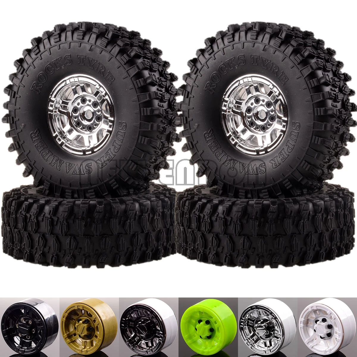 Новинка колесный обод ENRON Rock Crawler и супер шина Swamper 120 мм для RC 1:10 CC01 D90 SCX10 HSP |
