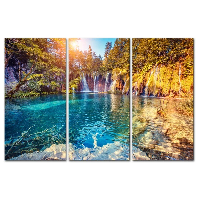 5D DIY Landscape Mountain & Lake 3pcs Diamond Painting Full Round Diamond Embroidery Beaded Cross Stitch Needlework Wall Decor
5D DIY Landscape Mountain & Lake 3pcs Diamond Painting Full Round Diamond Embroidery Beaded Cross Stitch Needlework Wall Decor