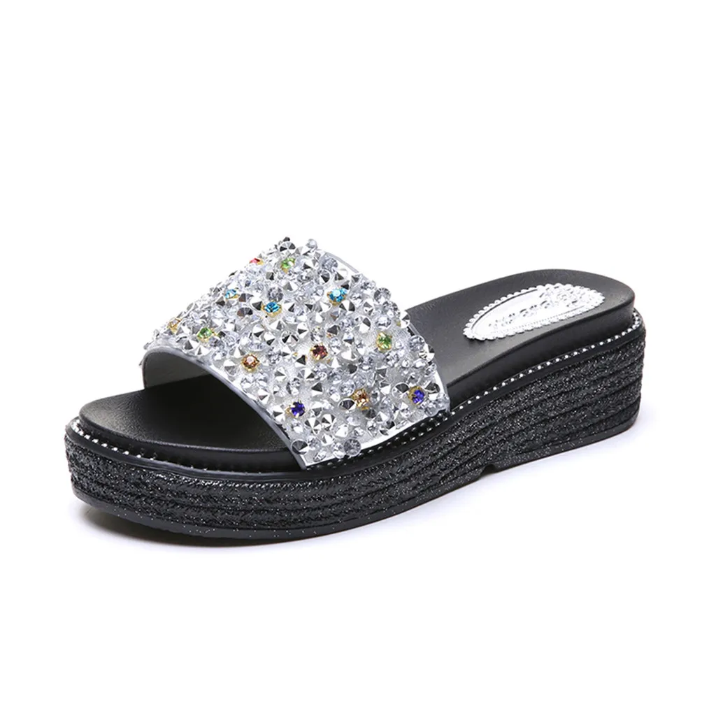 Women Ladies Fashion Crystal Loafers Casual Sandals Flats Beach Slipper Shoes new Round Toe princess slipper shoe outside Mar 4
Women Ladies Fashion Crystal Loafers Casual Sandals Flats Beach Slipper Shoes new Round Toe princess slipper shoe outside Mar 4