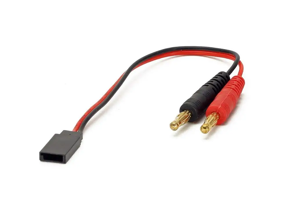 Futaba RX Female to 4mm Banana Plug Power Battery Charging lead/Cable 30cm 300mm FUSEW-13
Futaba RX Female to 4mm Banana Plug Power Battery Charging lead/Cable 30cm 300mm FUSEW-13