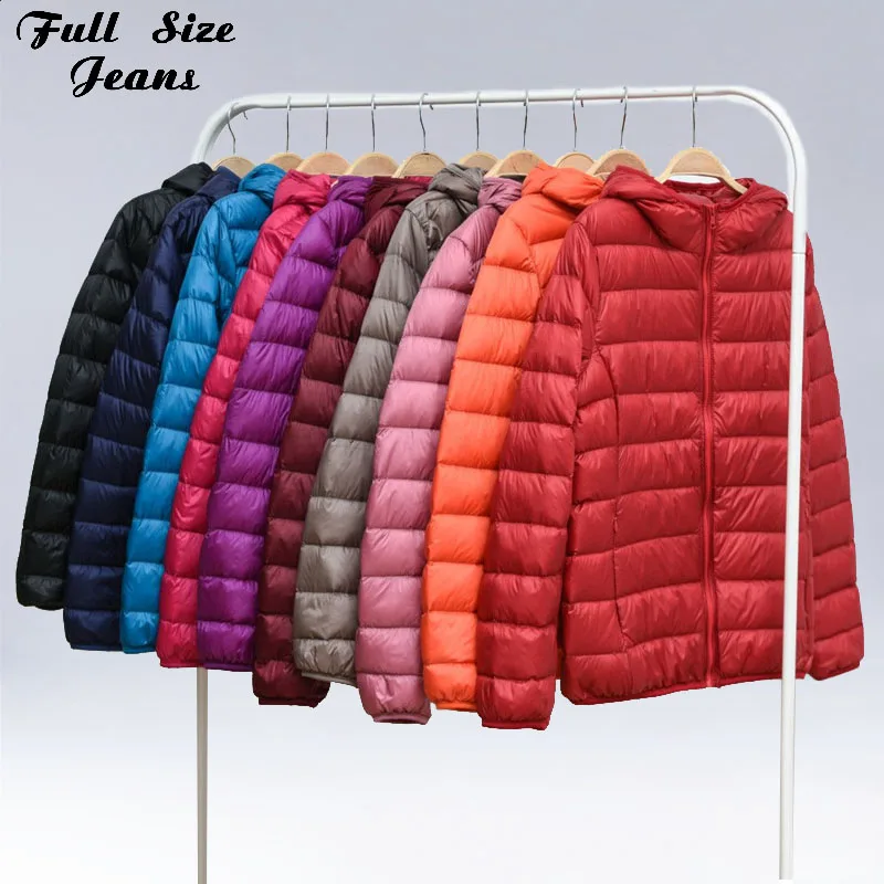 Winter Plus Size 5XL 7XL Womens Hoody Ultrathin Duck Down Jackets Short Ultra Light Down Coat Hooded Puffer Jacket Autumn Parkas
Winter Plus Size 5XL 7XL Womens Hoody Ultrathin Duck Down Jackets Short Ultra Light Down Coat Hooded Puffer Jacket Autumn Parkas