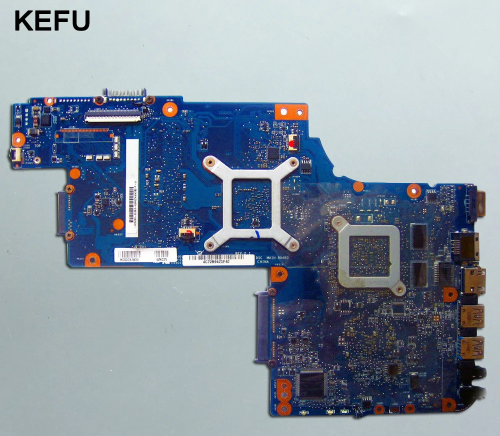 Материнская плата KEFU для ноутбука Toshiba Satellite C850D C855D L850D L855D H000051830 работает с