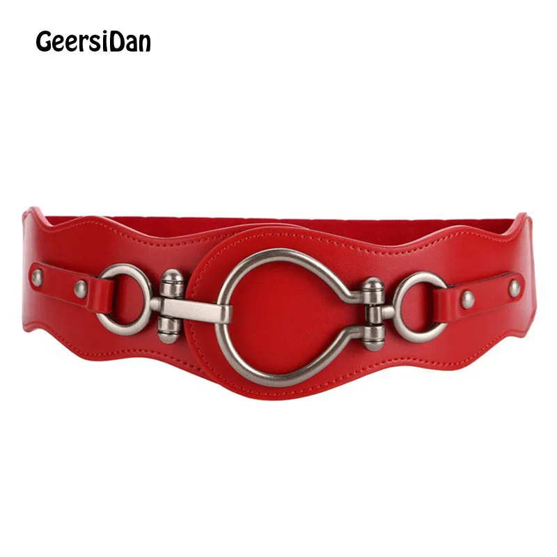 GEERSIDAN 2018 High quality women's Cummerbus Retro Genuine Leather decoration wide belt for women Coat dress Elastic Waist seal
GEERSIDAN 2018 High quality women's Cummerbus Retro Genuine Leather decoration wide belt for women Coat dress Elastic Waist seal