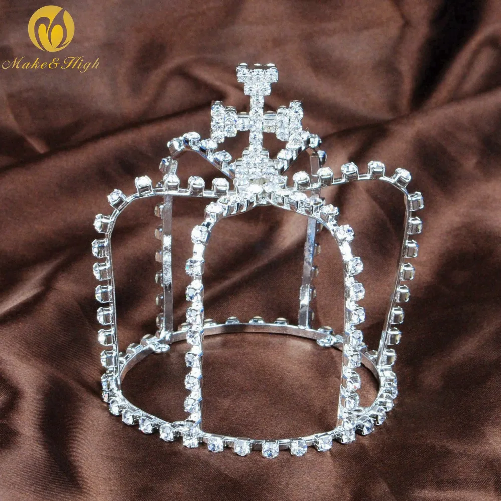 Wedding Crown Bridal Tiara Baroque Queen Crowns Luxury Bridal Hair Accessories Cross Baroque Styles Vantage Crystal Silver/Gold
Wedding Crown Bridal Tiara Baroque Queen Crowns Luxury Bridal Hair Accessories Cross Baroque Styles Vantage Crystal Silver/Gold