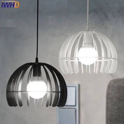IWHD Iron LED Hanging lights Fashion Restaurant Pendant Light Fixtures Home Lighting Dining Room Hanglamp White Black Luminaire
IWHD Iron LED Hanging lights Fashion Restaurant Pendant Light Fixtures Home Lighting Dining Room Hanglamp White Black Luminaire