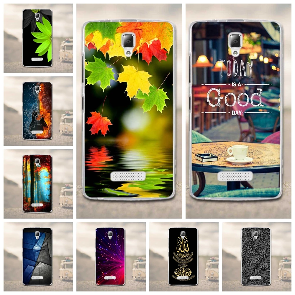 Мягкий чехол из ТПУ с принтом для Lenovo A2010 A 2010 Angus2 Angus 2 4 5 дюйма задняя крышка lenovo /