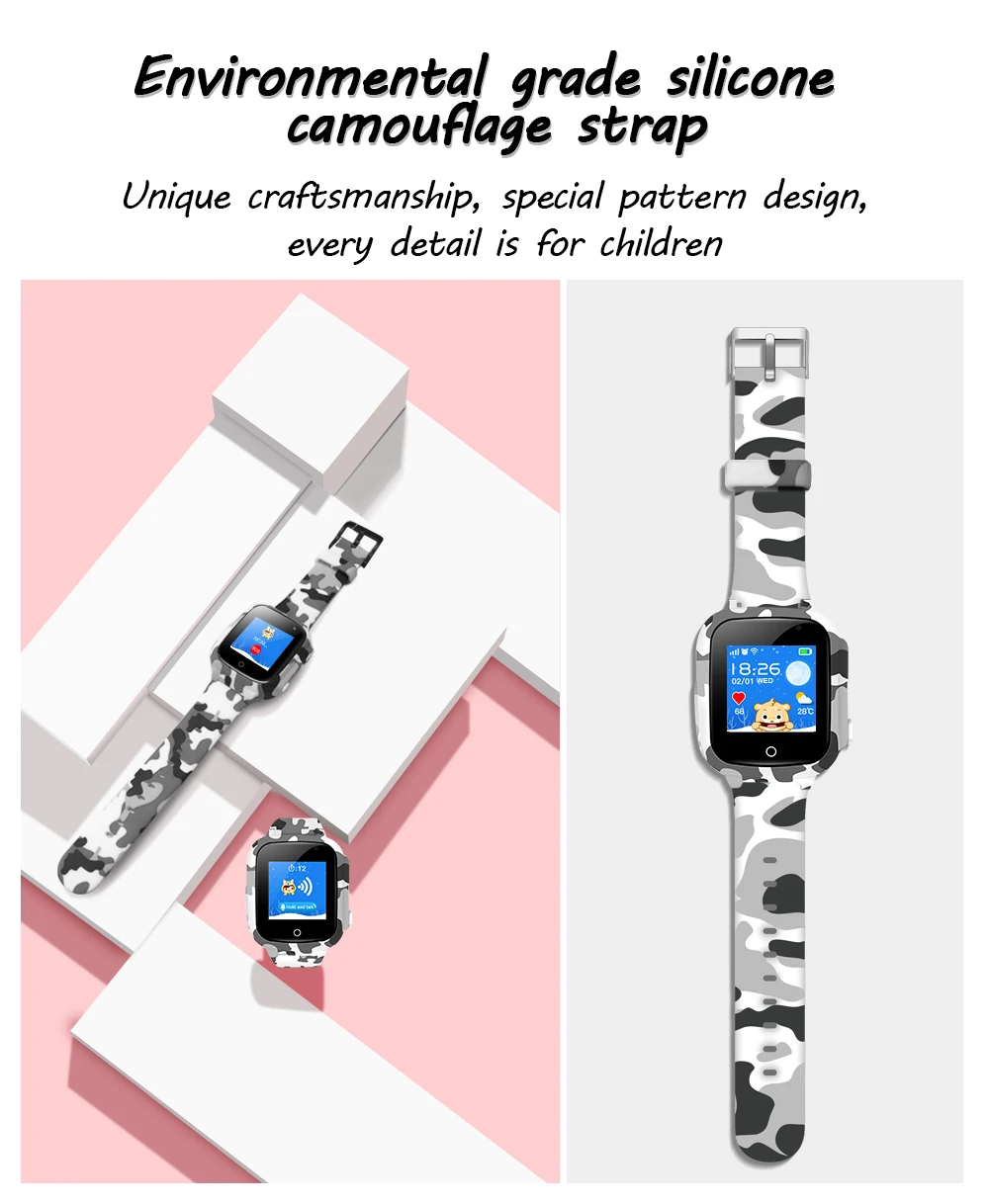 LEMFO LEC2 Kids IP67 Waterproof Smart Watch With GPS Wifi 600Mah Battery And SOS For Children 12 LEMFO LEC2 Kids IP67 Waterproof Smart Watch With GPS Wifi 600Mah Battery And SOS For Children 12