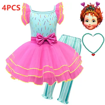 Toddler Christmas Dress Girl Kids Fancy Dress Suit Party Halloween Costume Beautiful Nancy Cosplay Clothes+Trousers 4 Pieces Set
Toddler Christmas Dress Girl Kids Fancy Dress Suit Party Halloween Costume Beautiful Nancy Cosplay Clothes+Trousers 4 Pieces Set