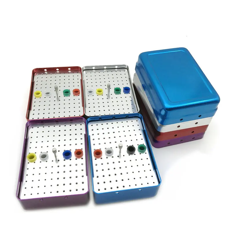 120 Holes Dental Bur Holder Block Sterilizer Case Autoclave Disinfection Box
120 Holes Dental Bur Holder Block Sterilizer Case Autoclave Disinfection Box