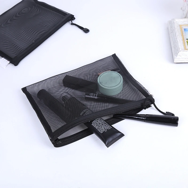 Women Cosmetic Makeup Bag Waterproof Black Toiletry Kits Pouch Transparent Travel Storage Case Portable Necessaries Washing Bag
Women Cosmetic Makeup Bag Waterproof Black Toiletry Kits Pouch Transparent Travel Storage Case Portable Necessaries Washing Bag