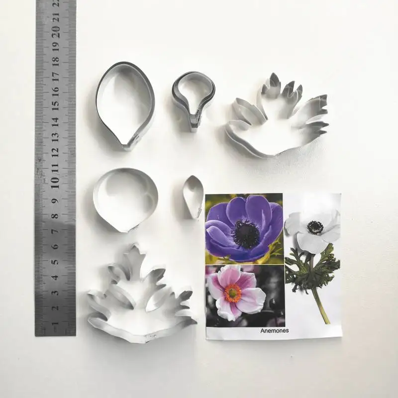 Anemones Full Set Cutters,sugar flower mold,Sugarcraft cutters, fondant cutter,Clay flower cutters,sugar flower
Anemones Full Set Cutters,sugar flower mold,Sugarcraft cutters, fondant cutter,Clay flower cutters,sugar flower