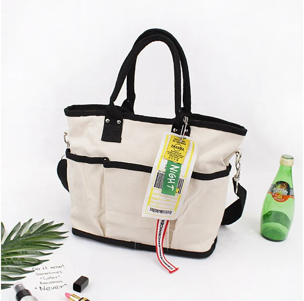 Multi-pocket Cute Handbag Canvas School Teather Top-handle Bag for Student Eco-friendly Fabric Casual Leisure Crossbody Bag
Multi-pocket Cute Handbag Canvas School Teather Top-handle Bag for Student Eco-friendly Fabric Casual Leisure Crossbody Bag